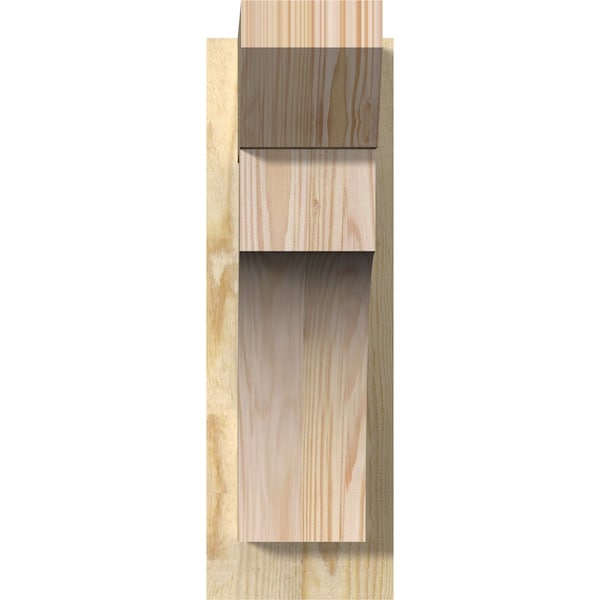 Westlake Slat Rough Sawn Outlooker, Douglas Fir, 6W X 14D X 18H